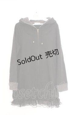 画像1: axes femme / 裏ボアパーカー M クロ O-26-02-18-1094-AX-TO-OW-ZT626