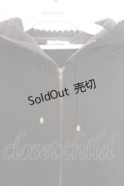 画像2: axes femme / 裏ボアパーカー M クロ O-26-02-18-1094-AX-TO-OW-ZT626