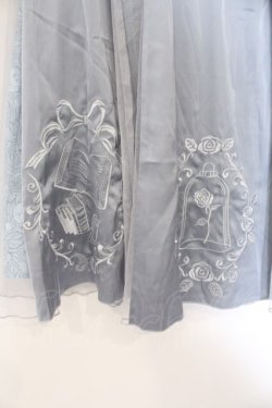 画像2: axes femme / ＜美女と野獣＞スカート  サックス O-26-02-18-1014-AX-SK-IG-OS