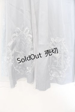 画像2: axes femme / ＜美女と野獣＞スカート  サックス O-26-02-18-1014-AX-SK-IG-OS