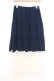 画像1: axes femme / 裾レースティアードスカート  ネイビー O-26-02-18-1017-AX-SK-IG-OS (1)