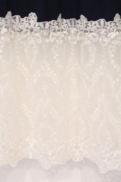 画像2: axes femme / 裾レースティアードスカート  ネイビー O-26-02-18-1017-AX-SK-IG-OS