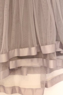 画像2: axes femme / フィッシュテールチュールスカート  グレー O-26-02-18-1031-AX-SK-IG-OS