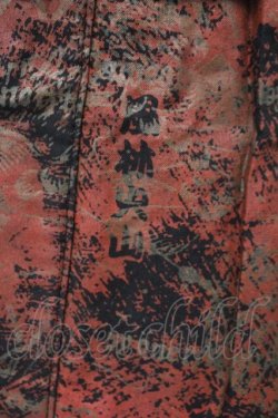 画像4: h.NAOTO / Psycho le Cemuコラボ五芒星ファンタジー浴衣  レッド O-26-02-18-006-HN-OP-OW-OS