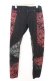 画像1: HANGRY&ANGRY / コミック風プリント継ぎ接ぎパンツ  ブラック×レッド×グレー O-26-02-18-011-HN-PA-IG-OS (1)
