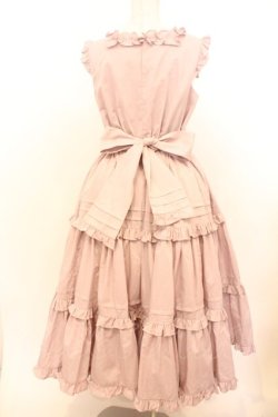 画像2: Chalmiere / フリルロングジャンスカ  ピンク O-26-02-18-002-AX-OP-IG-OS