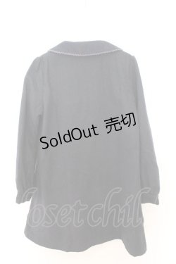 画像2: axes femme / レースカラーコート  ネイビー O-26-02-18-018-AX-CO-IG-OS