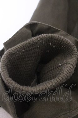 画像3: axes femme / フード付ミドル丈モッズコート M カーキグリーン O-26-02-18-019-AX-CO-OW-OS