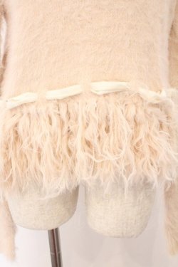 画像2: mon lily / タートルシャギーニット M ピンク O-26-02-18-020-LO-TO-OW-OS