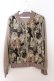画像1: axes femme / 猫柄ゴブランブルゾン  ベージュ O-26-02-18-021-AX-JA-OW-OS (1)