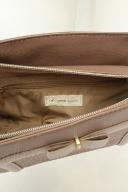 画像4: m petit by misako / AMリボンヨコショルダーバッグ  ピンクベージュ O-26-02-19-039-LO-BG-IG-OS