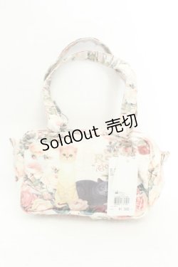 画像2: axes femme / 猫ちょっとバッグ  アイボリー O-26-02-19-046-AX-BG-IG-OS