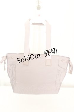 画像1: m petit by misako / サイドリボン付きトートバッグ  モカ O-26-02-19-048-LO-BG-IG-ZT0222G