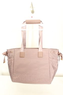 画像2: m petit by misako / サイドリボン付きトートバッグ  モカ O-26-02-19-048-LO-BG-IG-OS