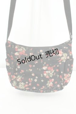 画像3: PINK HOUSE / 2019A/W ムック本 いちご柄ショルダーバッグ  クロ O-26-02-19-050-LO-BG-IG-OS