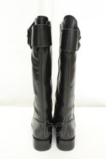 画像4: INGEBORG / カメリアコサージュベルテッドブーツ 22.5cm クロ O-26-02-19-052-LO-SH-IG-ZTK039 (4)