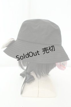 画像2: m petit by misako / サンリオコラボリボンバケットハット 57.5cm クロ O-26-02-19-061-LO-AC-OW-ZTK008