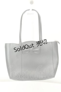 画像1: m petit by misako / AMリボントート  クロ O-26-02-19-065-0-BG-OW-ZTK042