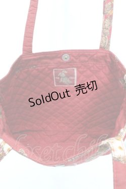 画像3: PINK HOUSE / うさぎプリントトートバッグ  アカ O-26-02-19-006-LO-BG-IG-ZT0222G