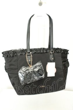 画像1: m petit by misako / トートバッグ  クロ O-26-02-19-067-0-BG-OW-OS