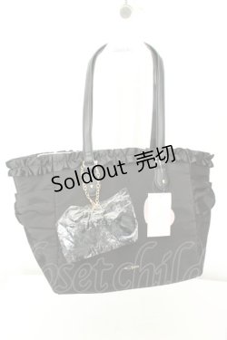 画像1: m petit by misako / トートバッグ  クロ O-26-02-19-067-0-BG-OW-ZT0222G