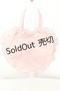 PINK HOUSE / ハートフリルバッグ  ピンク O-26-02-19-069-LO-BG-OW-OS