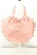 画像1: PINK HOUSE / ハートフリルバッグ  ピンク O-26-02-19-069-LO-BG-OW-OS (1)