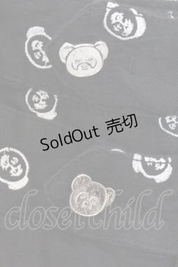 画像2: Candy Stripper / ペペ刺繍ショートパンツ M ブラック O-26-02-19-1038-PU-PA-OW-OS