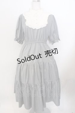 画像1: m petit by misako / TT*AMデシンヨークワンピース L グレー O-26-02-19-1043-LO-OP-OW-OS