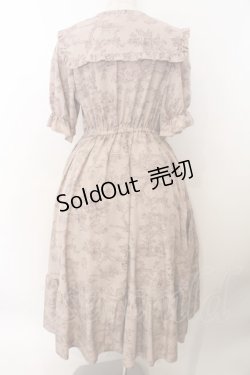 画像2: m petit by misako / トワルドジュイセーラーワンピース L ピンク O-26-02-19-1044-LO-OP-OW-OS