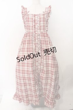 画像1: FLC / ジャンパースカート M アカ O-26-02-19-1046-LO-OP-OW-OS