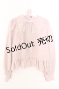 FLC / 皆方由衣コラボペプラムブラウス M ピンク O-26-02-19-1051-LO-BL-OW-OS