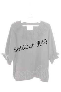 画像1: m petit by misako / NINA'Sコラボブラウス M クロ O-26-02-19-1053-LO-BL-OW-OS