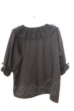 画像2: m petit by misako / NINA'Sコラボブラウス M クロ O-26-02-19-1053-LO-BL-OW-OS