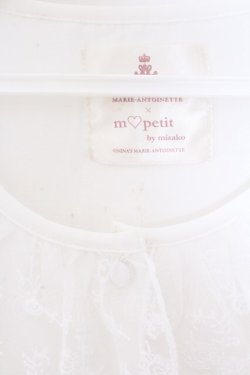 画像2: m petit by misako / NINA'Sコラボブラウス M シロ O-26-02-19-1055-LO-BL-OW-OS
