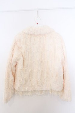 画像3: axes femme / フェイクファーボレロ M キナリ O-26-02-19-1007-AX-JA-OW-OS