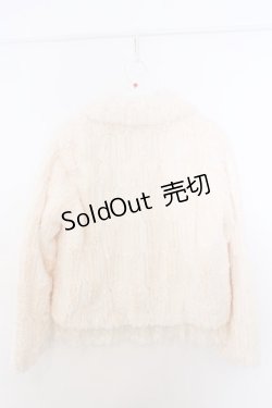 画像3: axes femme / フェイクファーボレロ M キナリ O-26-02-19-1007-AX-JA-OW-OS