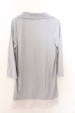 画像3: axes femme / 裾プリーツカットジャケット M グレー O-26-02-19-1009-AX-TO-OW-OS