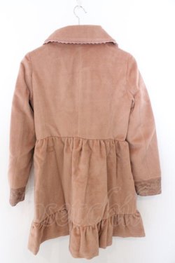 画像3: axes femme / レースMixコート M ピンク O-26-02-19-1013-AX-CO-OW-OS