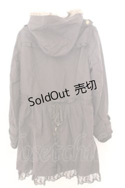 画像3: axes femme / ボアライナー付きモッズコート M チャコール O-26-02-19-1018-AX-CO-OW-ZTC014