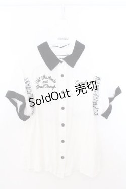 画像1: Candy Stripper / ペペ刺繍シャツ M ホワイト O-26-02-19-1021-PU-BL-OW-OS