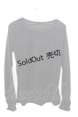 画像3: axes femme / パール使いインナープルオーバー M クロ O-26-02-19-1002-AX-TO-OW-OS