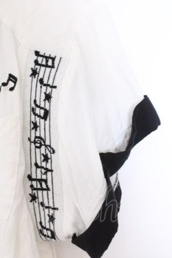 画像2: Candy Stripper / ペペ刺繍シャツ M ホワイト O-26-02-19-1021-PU-BL-OW-OS