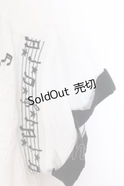 画像2: Candy Stripper / ペペ刺繍シャツ M ホワイト O-26-02-19-1021-PU-BL-OW-OS