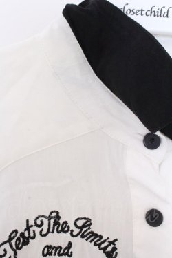 画像3: Candy Stripper / ペペ刺繍シャツ M ホワイト O-26-02-19-1021-PU-BL-OW-OS