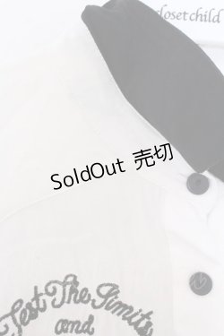 画像3: Candy Stripper / ペペ刺繍シャツ M ホワイト O-26-02-19-1021-PU-BL-OW-OS