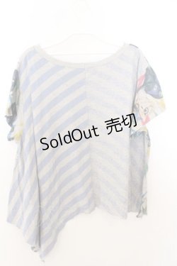 画像2: Candy Stripper / キャットpt変形カットソー 2 グレー O-26-02-19-1025-PU-TO-OW-OS