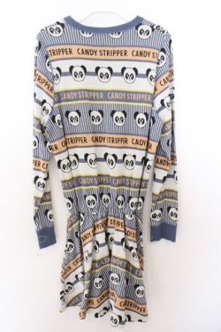 画像4: Candy Stripper / ペペ＆ボーダーワンピース 2 ブルー系 O-26-02-19-1026-PU-OP-OW-OS