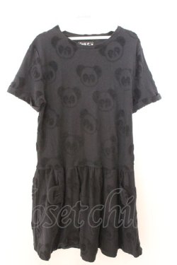 画像1: Candy Stripper / パイルペペワンピース 2 ブラック O-26-02-19-1027-PU-OP-OW-OS