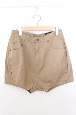 画像1: Candy Stripper / ペペフェイスショートパンツ M ベージュ O-26-02-19-1030-PU-PA-OW-OS